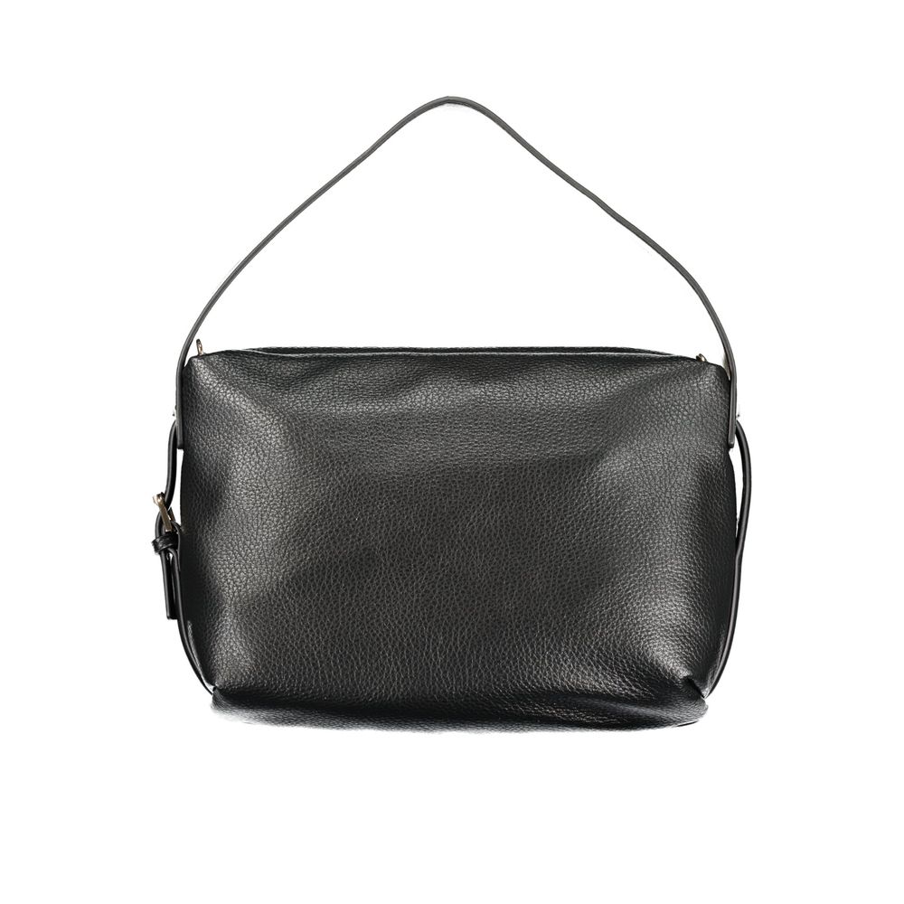 Nero Polyurethane Women Shoulder Bag